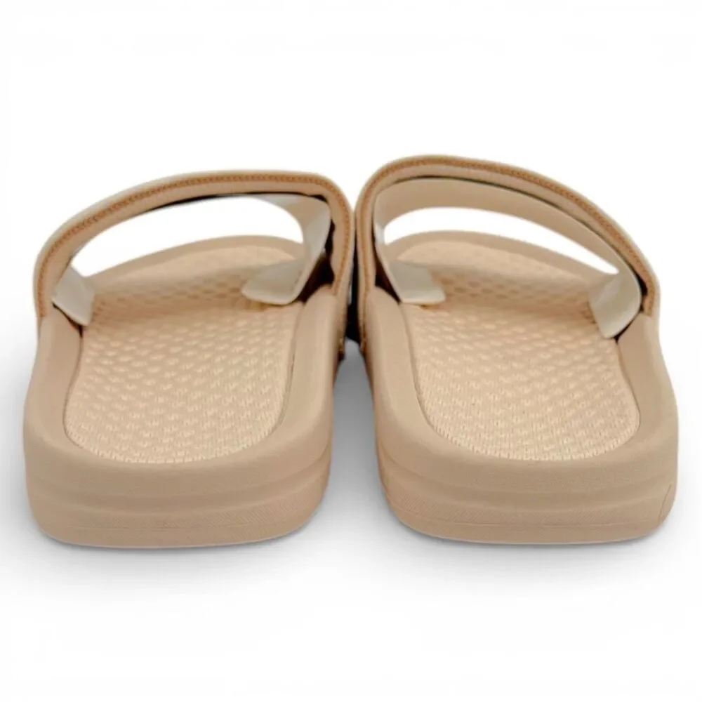 NEW APL Men's Big Logo TechLoom Slide Warm Silk/Caramel Size 8